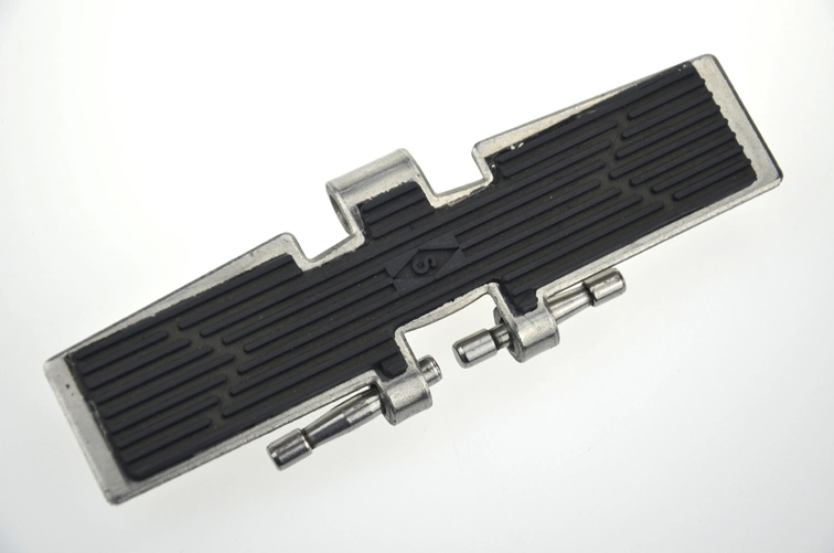 Anti-Skid Rubber Pad Top Stainless Steel Chain with Increased Friction